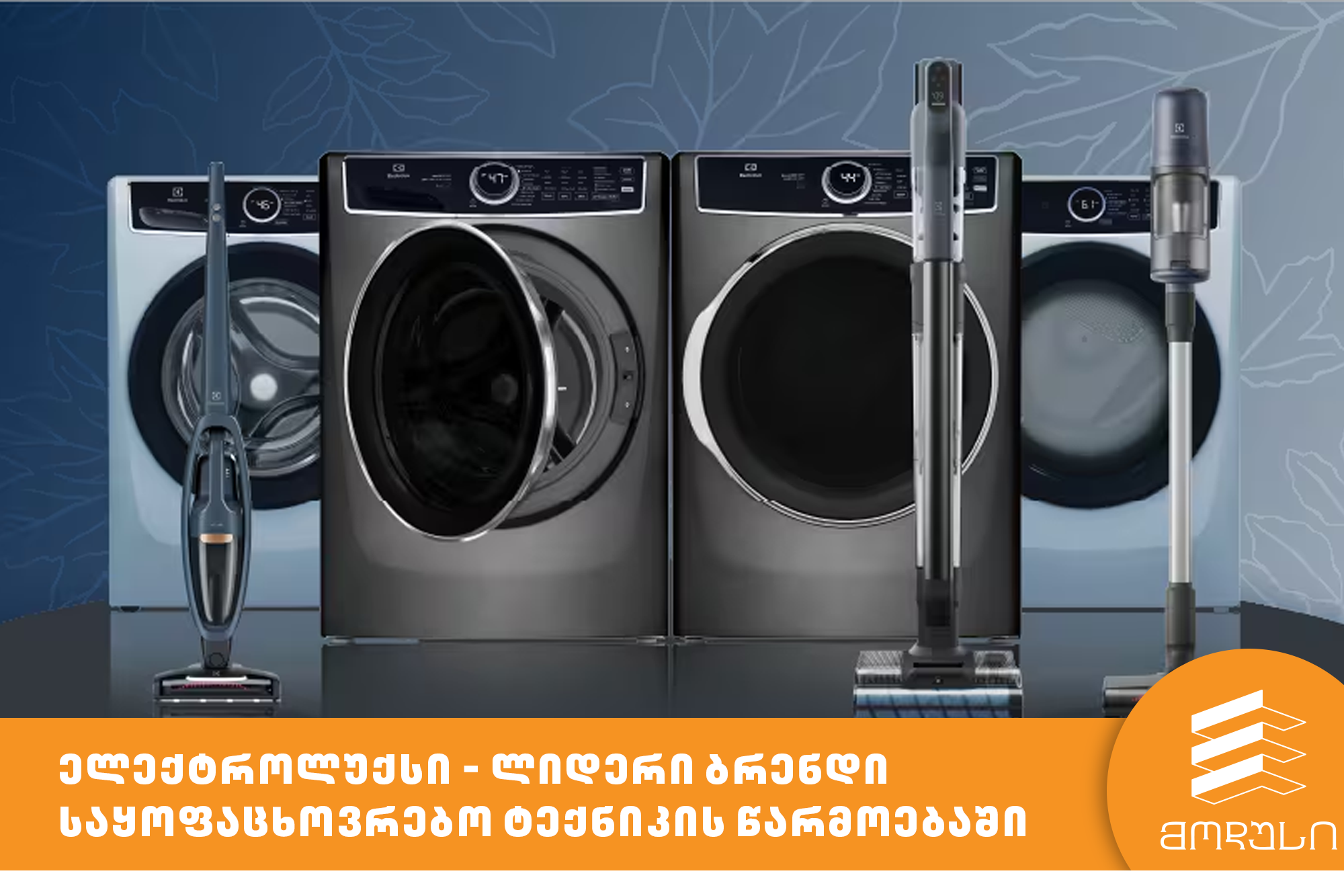 ელექტროლუქსი - ლიდერი ბრენდი საყოფაცხოვრებო ტექნიკის წარმოებაში