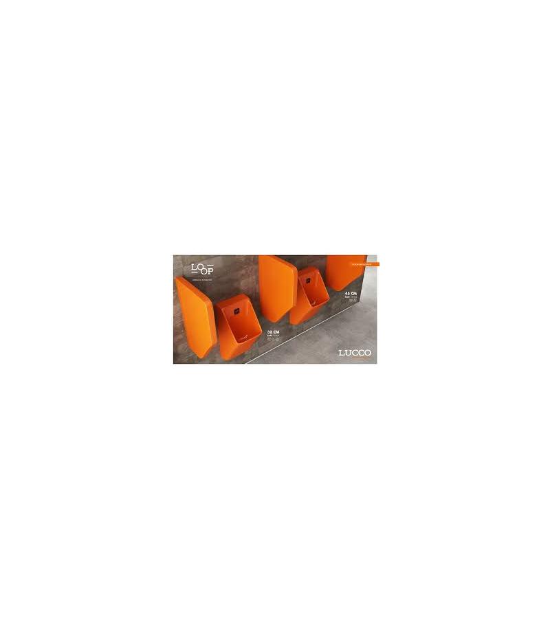 პისუარი  LOOP  #100436-118 ფერი : Glossy Orange  მწ. LUCCO