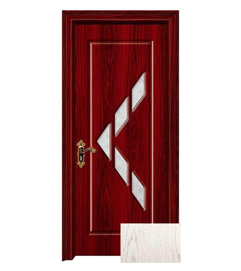 door with glass  KM-138 Size  215*80*4 color  White Oak (KC-002)