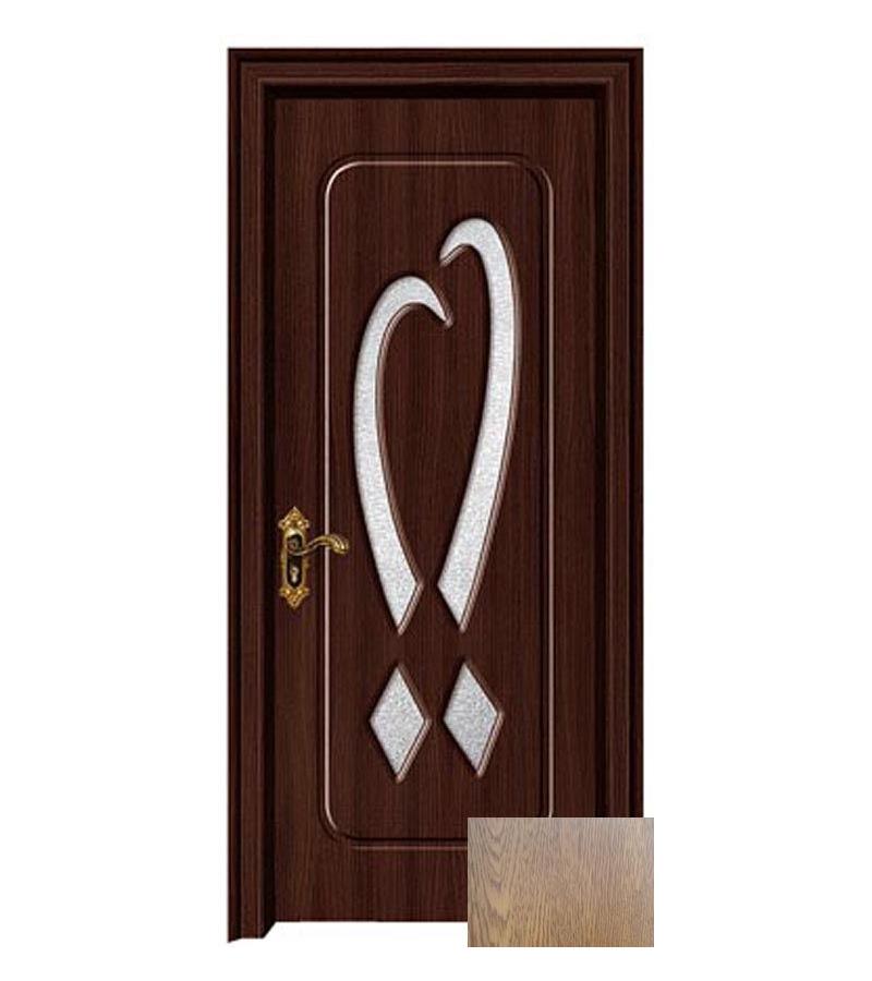 door with glass  KM-281 Size  215*80*4 color  OAK (1-3)