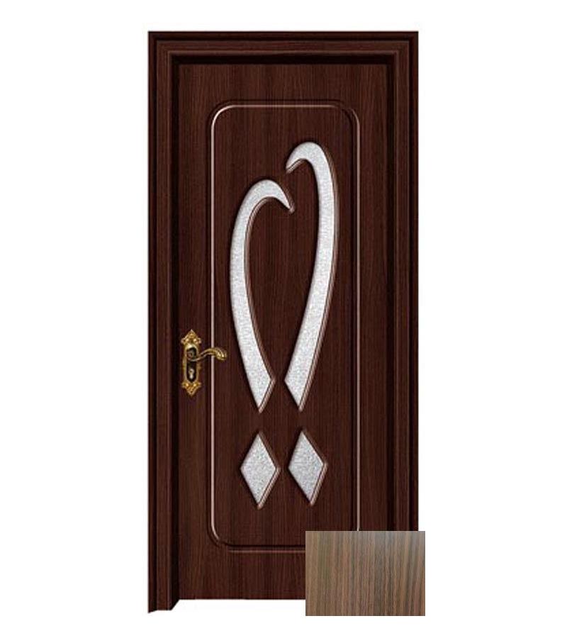 door with glass  KM-281 Size  215*80*4 color  Walnut (7-5)