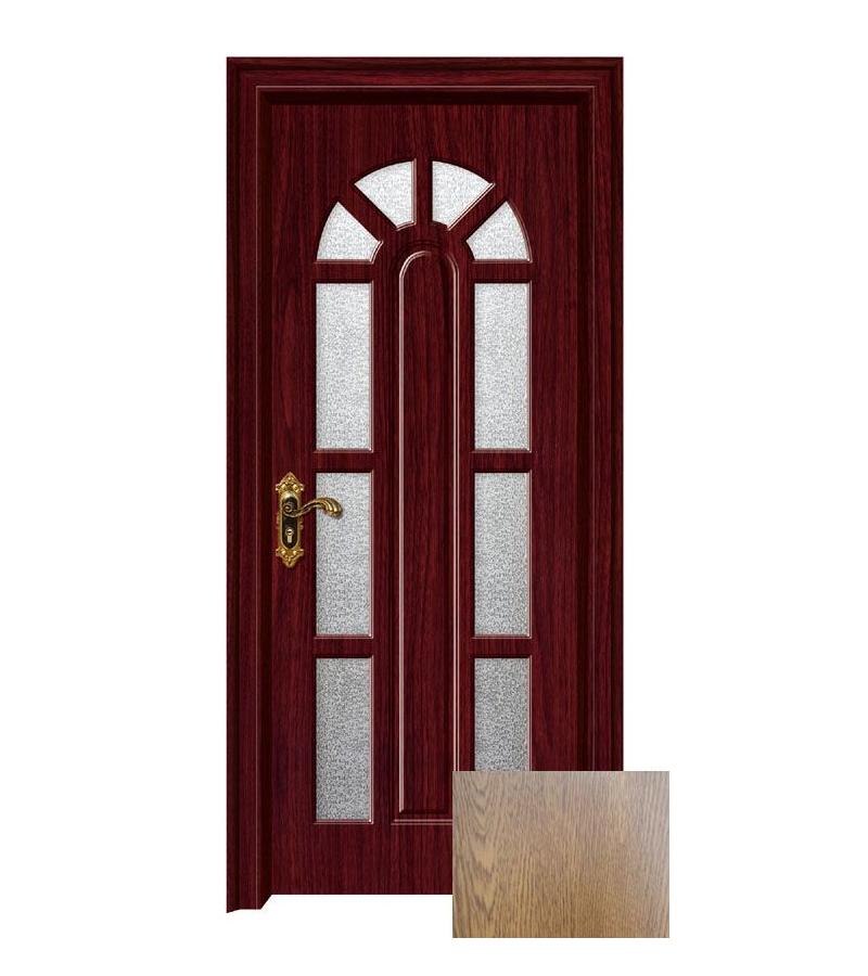 door with glass  KM-709 Size  215*80*4 color  OAK (1-3)