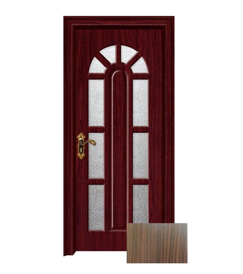 door with glass  KM-709 Size  215*80*4 color  Walnut (7-5)