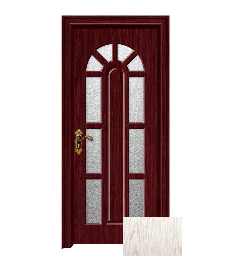 door with glass  KM-709 Size  215*80*4 color  White Oak  (KC-002)