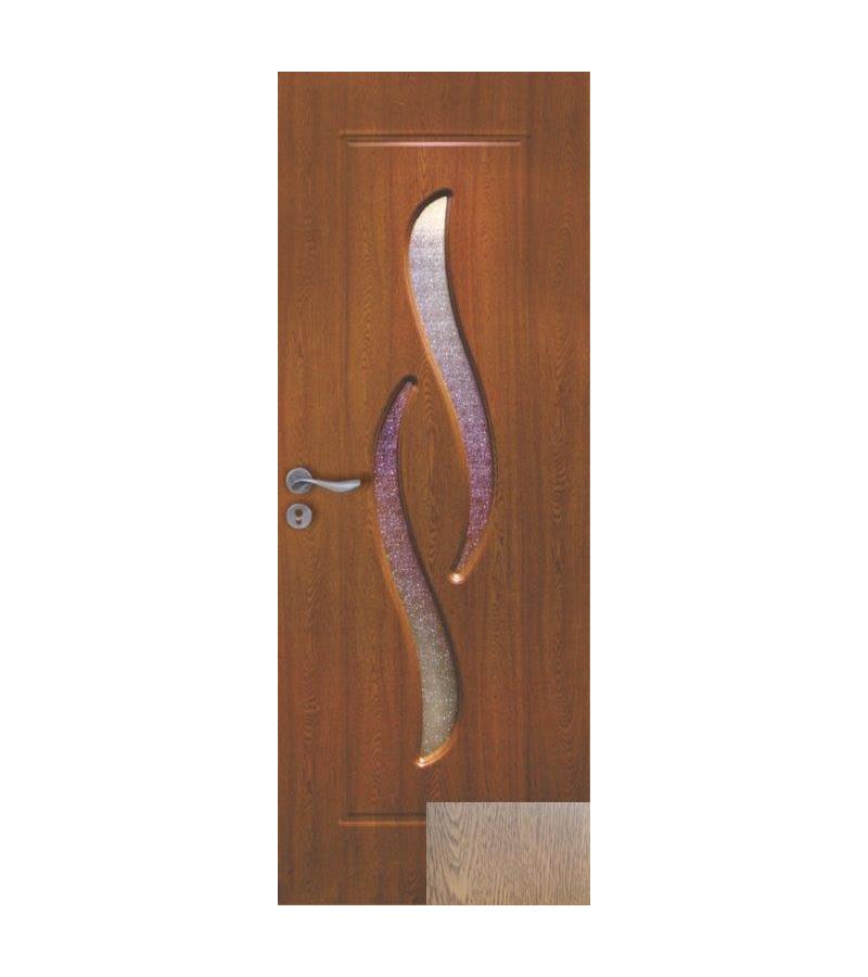 door with glass  NEW-01 Size  215*80*4 color  Oak (1-3)