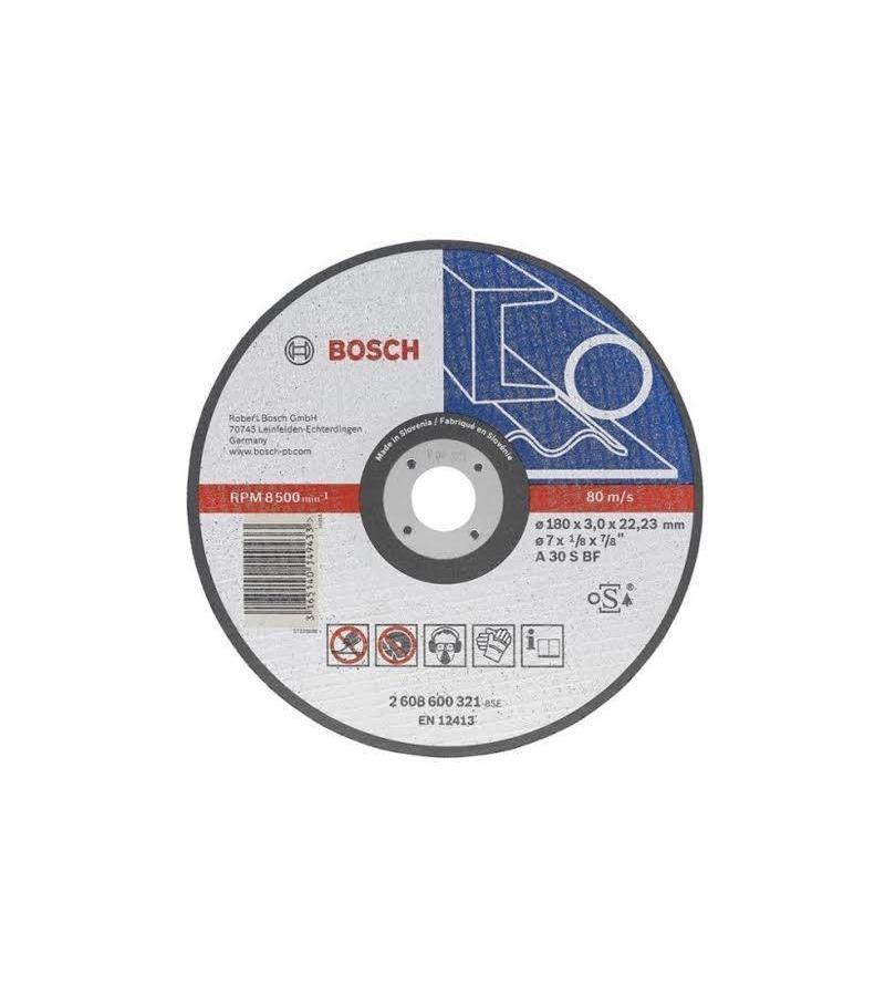 რკინის საჭრელი დისკი  180x3x22.23mm   #2608600321    მწარ. BOSCH