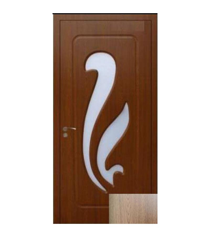 door with glass  KM-807 Size  215*80*4 color  OAK (1-3)