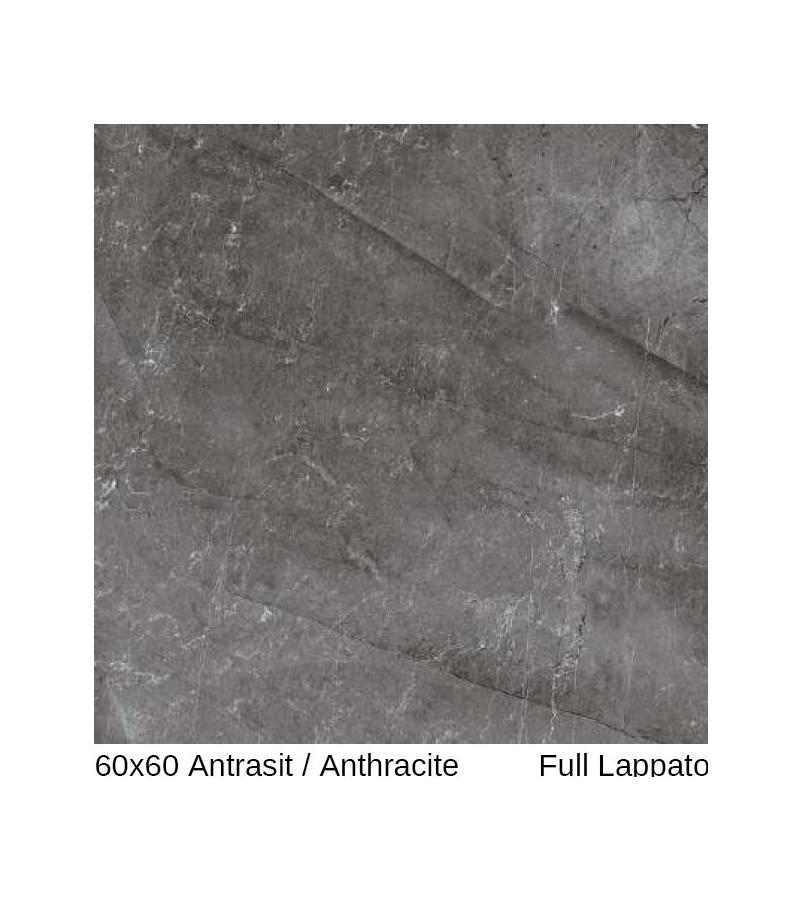 კერამიკ. ფილა   VIVA  ANTHRACITE   F.LAPPATO  R I N O  60*60