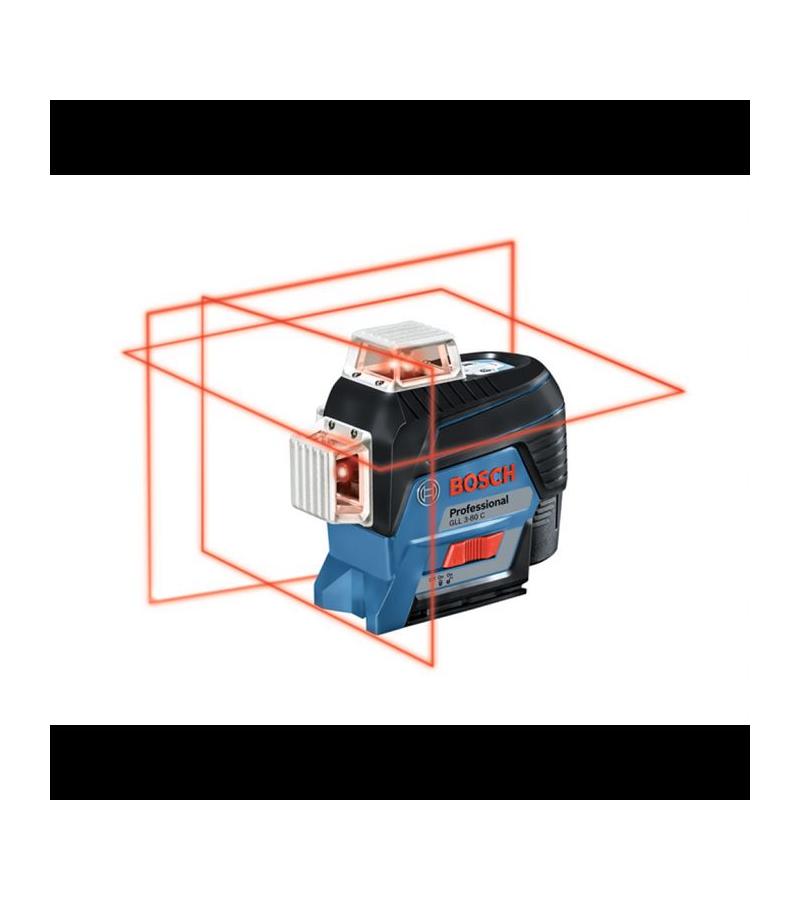 ლაზერი  GLL 3-80 C + BT 150  #0601063R01    Mfr. BOSCH