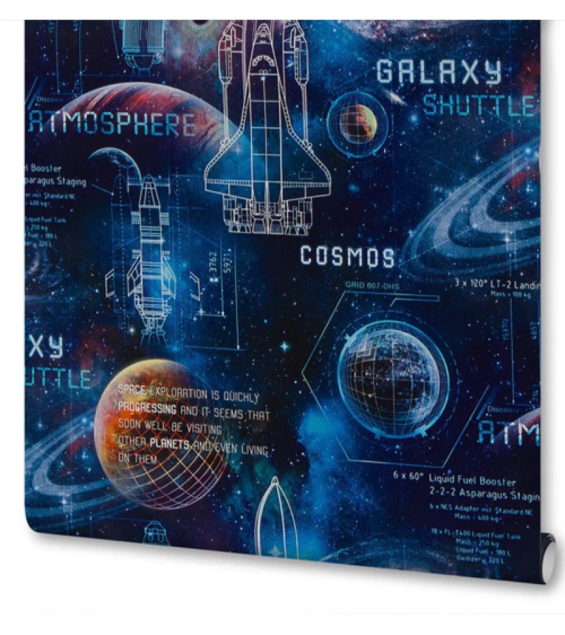 Обои на основе винилового флизелина #3725-2 Волшебное путешествие 1,06*10 м. Эрисманн