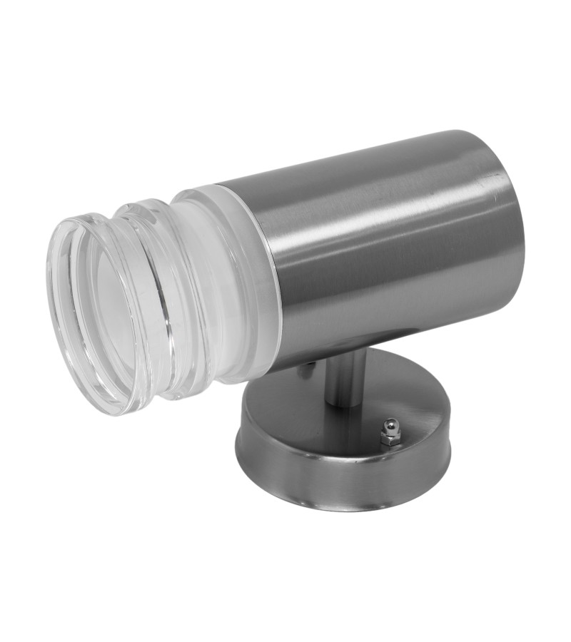 Outdoor lighting LED wall LO-26 nickel
