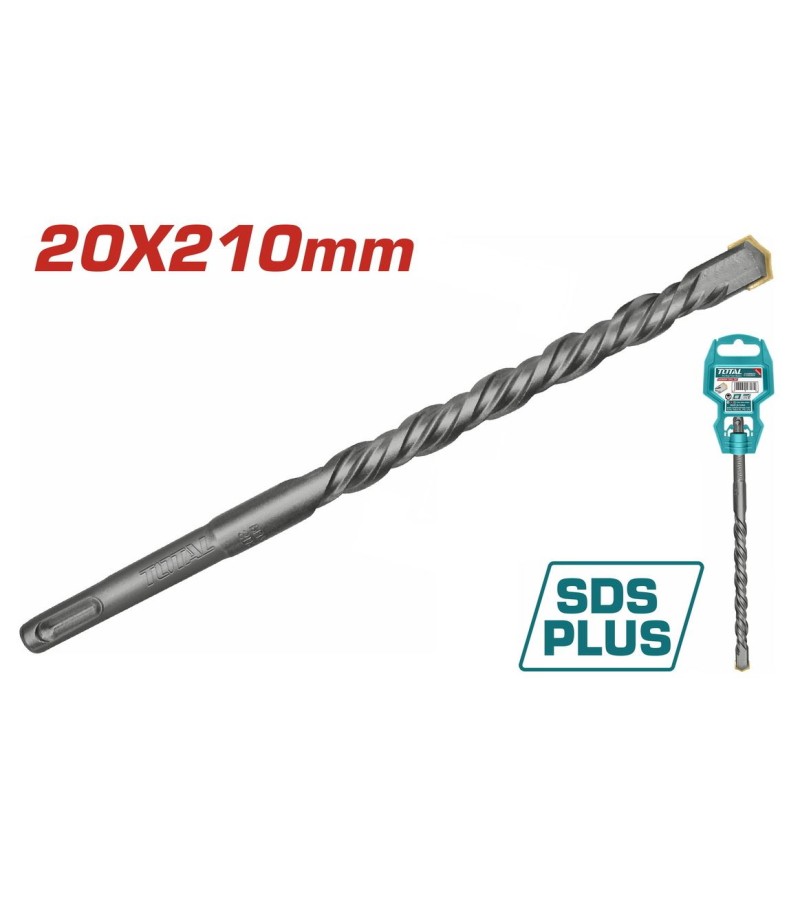 Сверло Перфоратор Пабедит 20*210мм #TAC312002 TOTAL