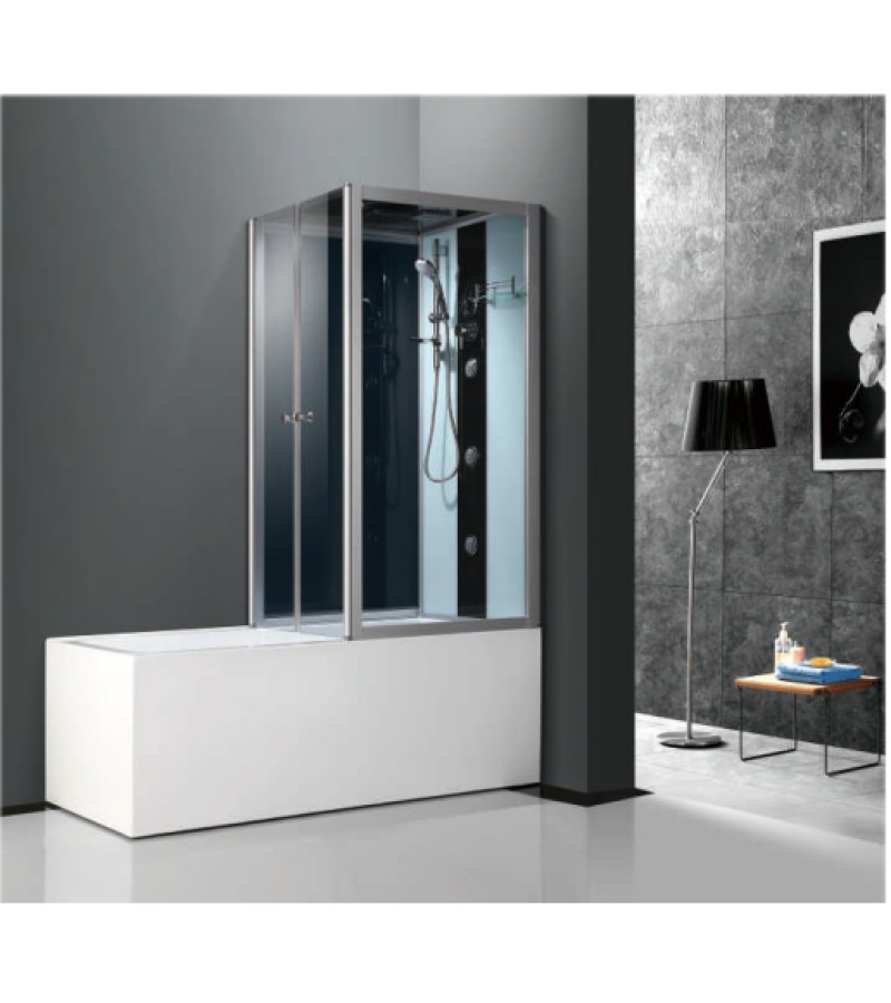 პლასტმასის აბაზანა  ჯაკუზი   C-438  (L)  მარცხენა  ზომა. 80*160*58 სმ   Aokelya