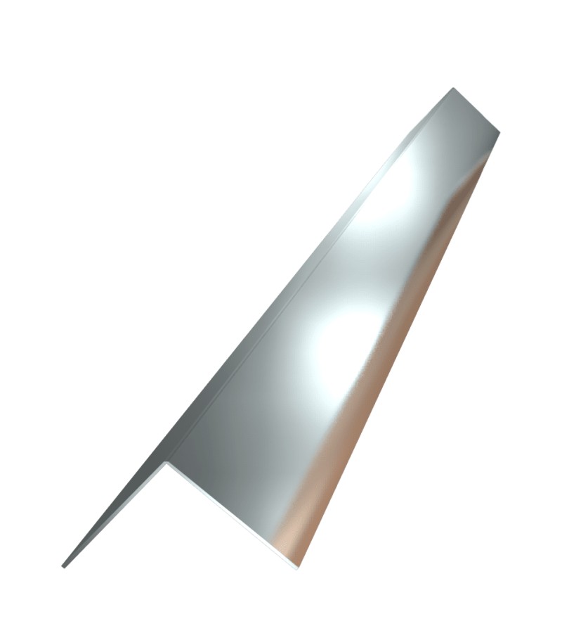 ალუმინის კუთხე  25მმ  2,7მ პრიალა   მწარ.  PROPLAST 