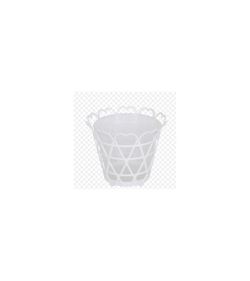 ქოთანი პლასტმასის  394 WROUGHT POT  1.5ლ    Elif Plastic