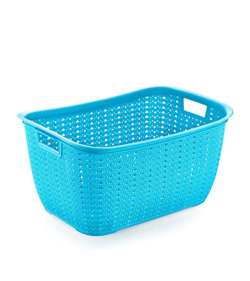 Plastic basket 28 l 2206 color. TURKUAZ SENYAYLA