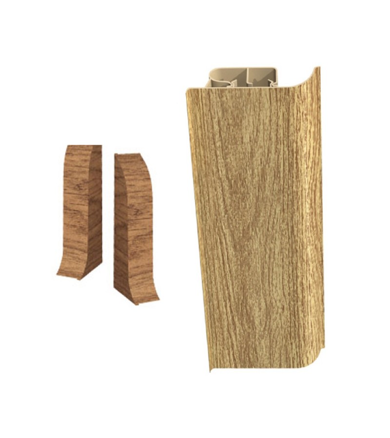 ხუფი მარც.+მარჯ. პლინტუსის  # 8511 ДУБ АНТИЧНЫЙ   Декопласт