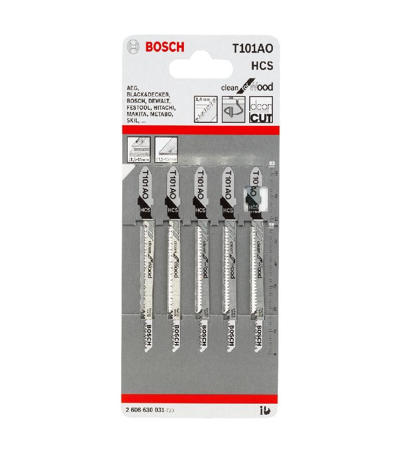 ლობზიკის პირები  (5ც)  T101A0 Wood   #2608630031    Произв. BOSCH