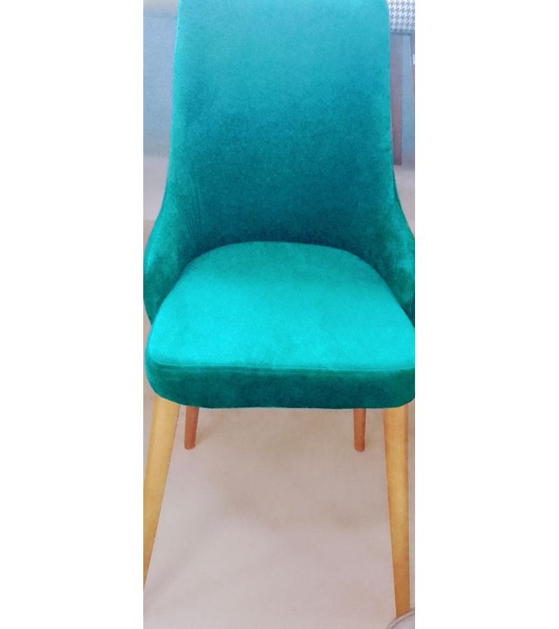 სკამი  BERLIN  ფერი. YESIL   მწარ.  PARLAYAN KOC 