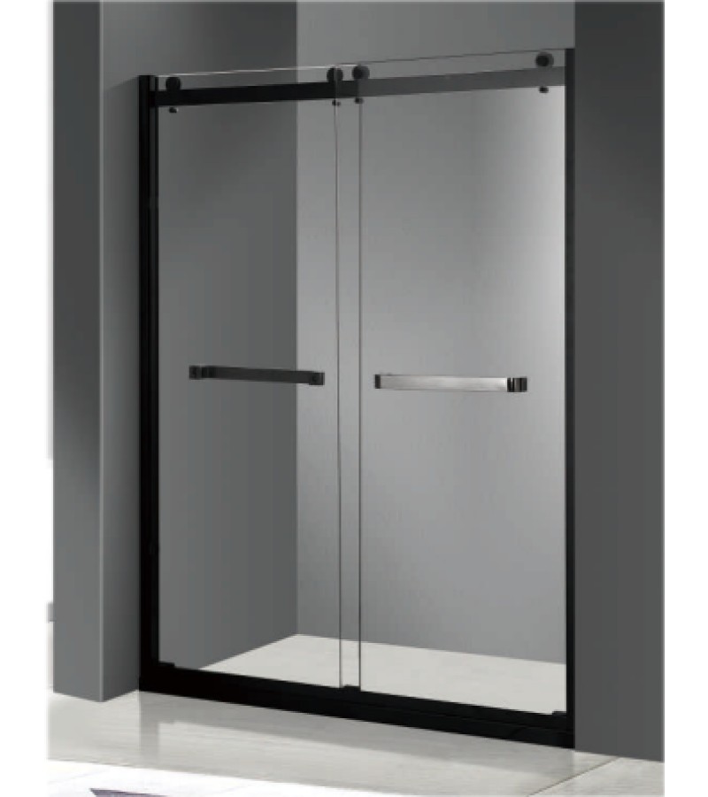 საშხაპე კაბინის მინის კომპლ.  PF-99  ზომა. 150*200 სმ  შავი  Aokelya