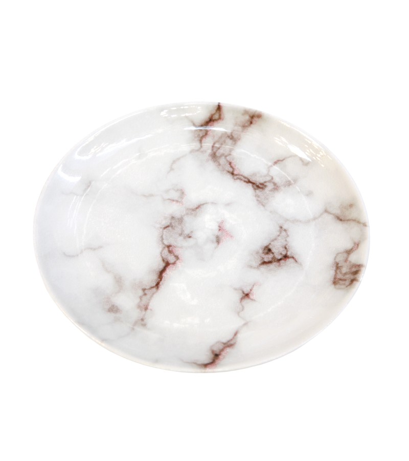 თეფში ფაიფურის  MARBLE  MURDUM  21სმ   HR21DU907R15   მწარ. PASHA HOME