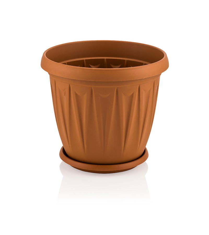 Plastic pot 5704 5l color. KAHVE SENYAYLA