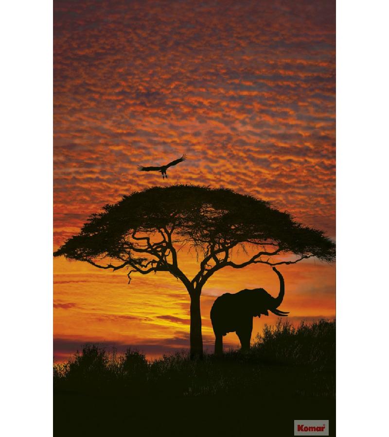 ფოტო შპალიერი  194x270cm (4პანელი)  African Sunset  4-501  მწარ. KOMAR