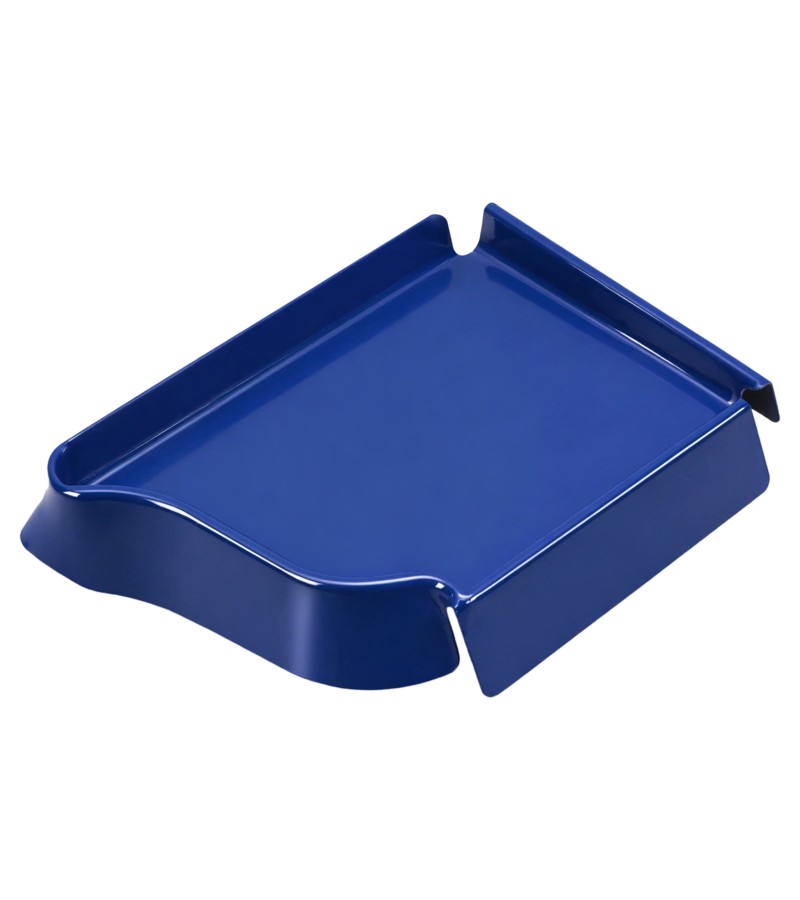 Свернутая крышка-капельница правая (синяя)