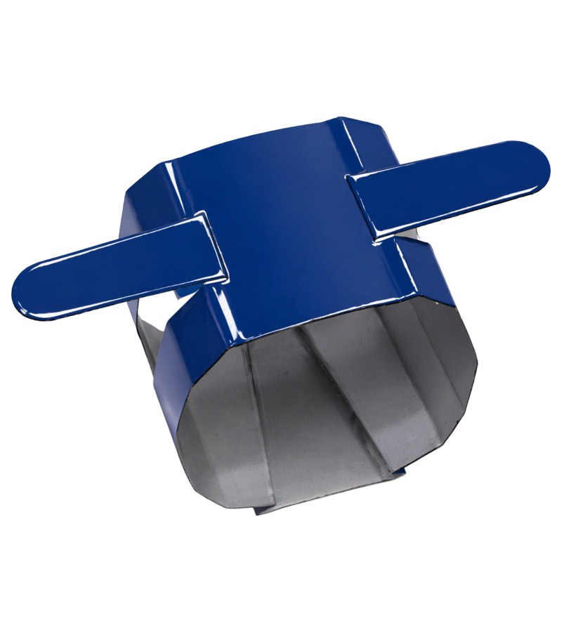 Зажим для труб в форме капельницы (синий)