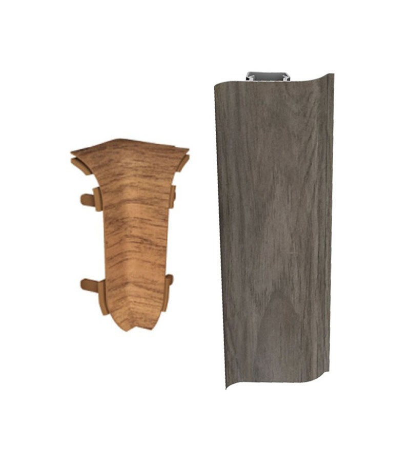 Inner corner plinth # 6071 ДУБ КАКАО Декопласт