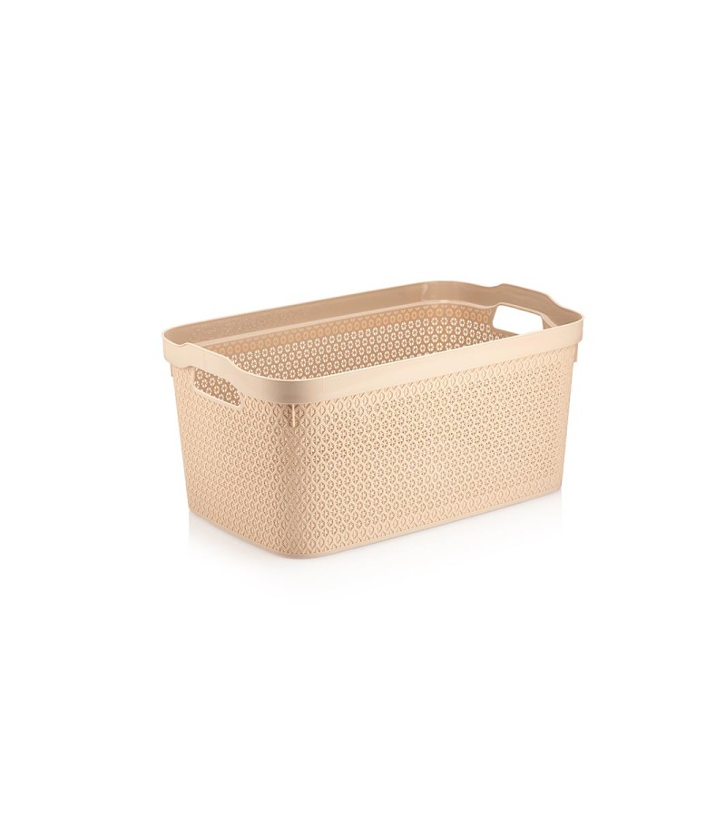 Plastic basket S 2213 color. KREM SENYAYLA
