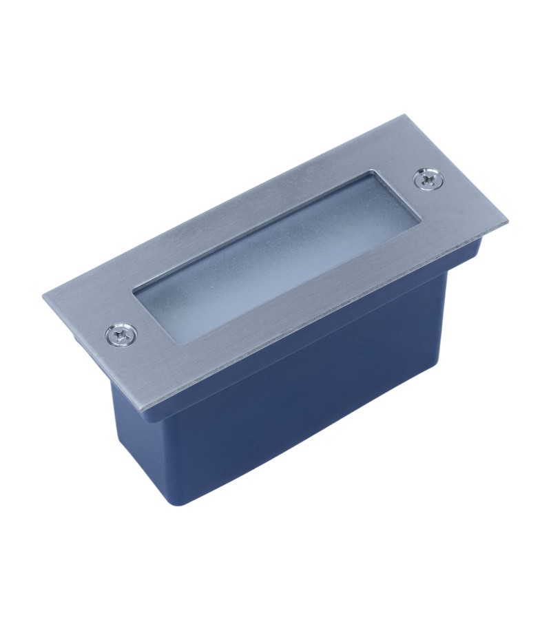 Outdoor lighting corner LED wall LO-71 nickel 2W