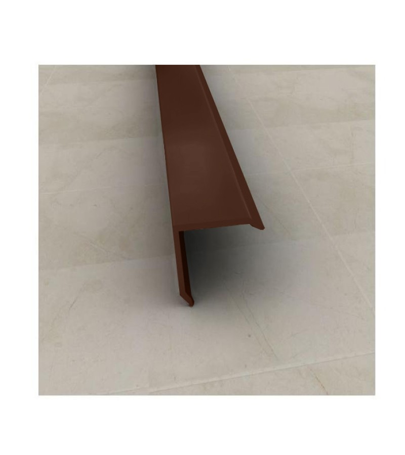 Aluminum corner SMT-1121 25mm 2.7m color. A.CEVIZ Bitter. SAMET