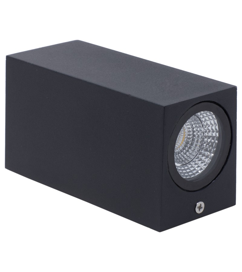 Outdoor lighting LED wall LO-4 black 2*5W