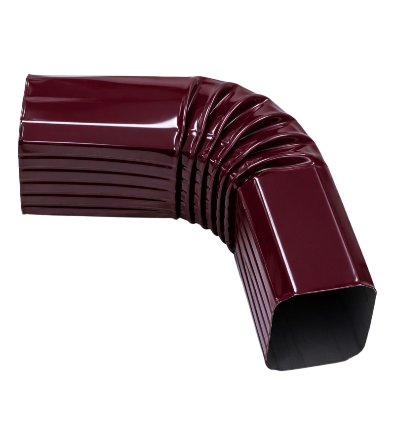 ნაგლინის საწვეთურის მუხლი 8*10 ოთხკუთხა 45*  (წითელი)