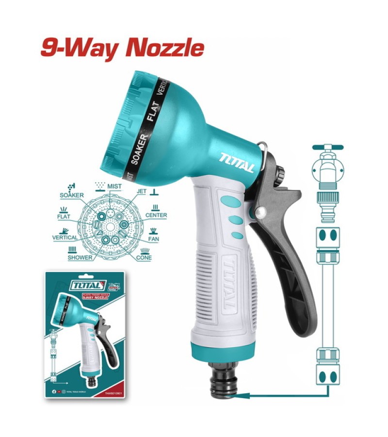 სარწყავი თავი  9ნი   #THWS010901   მწარ. TOTAL