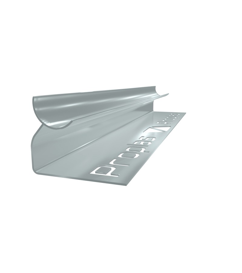 ალუმინის  შიგა  კუთხე  კაფელის   12მმ  2,7მ  მატოვი   მწარ.  PROPLAST 