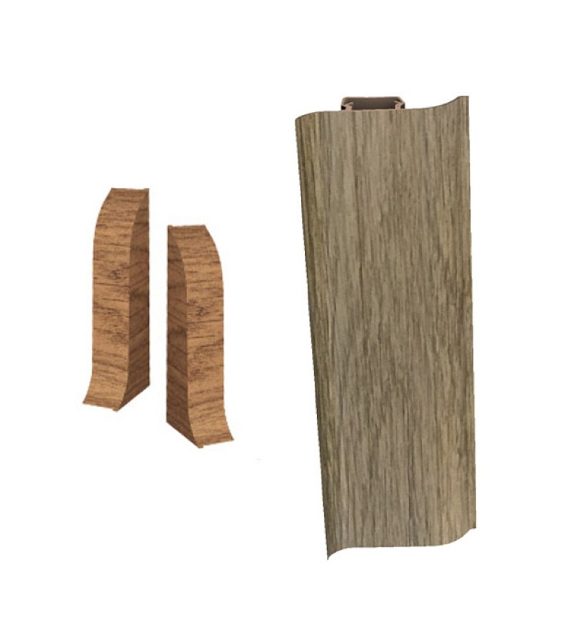 Khuf marz.+marj. Plinth # 6074 ДУБ ФЛАМАНДСКИЙ Dekoplast