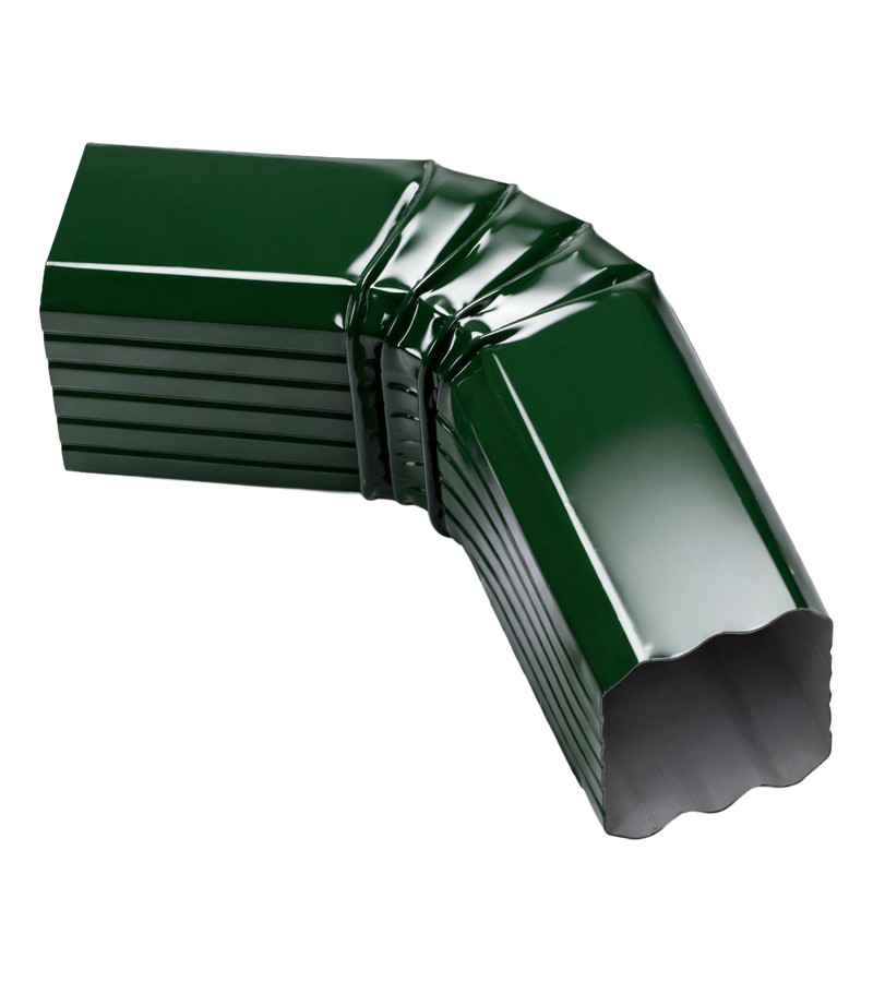 8*10 колено-капельница прямоугольное 45* (зеленое)