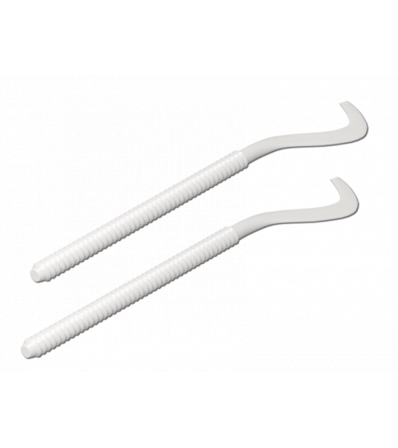 Секционный кронштейн радиатора RT06 (белый) горький. Роял Термо