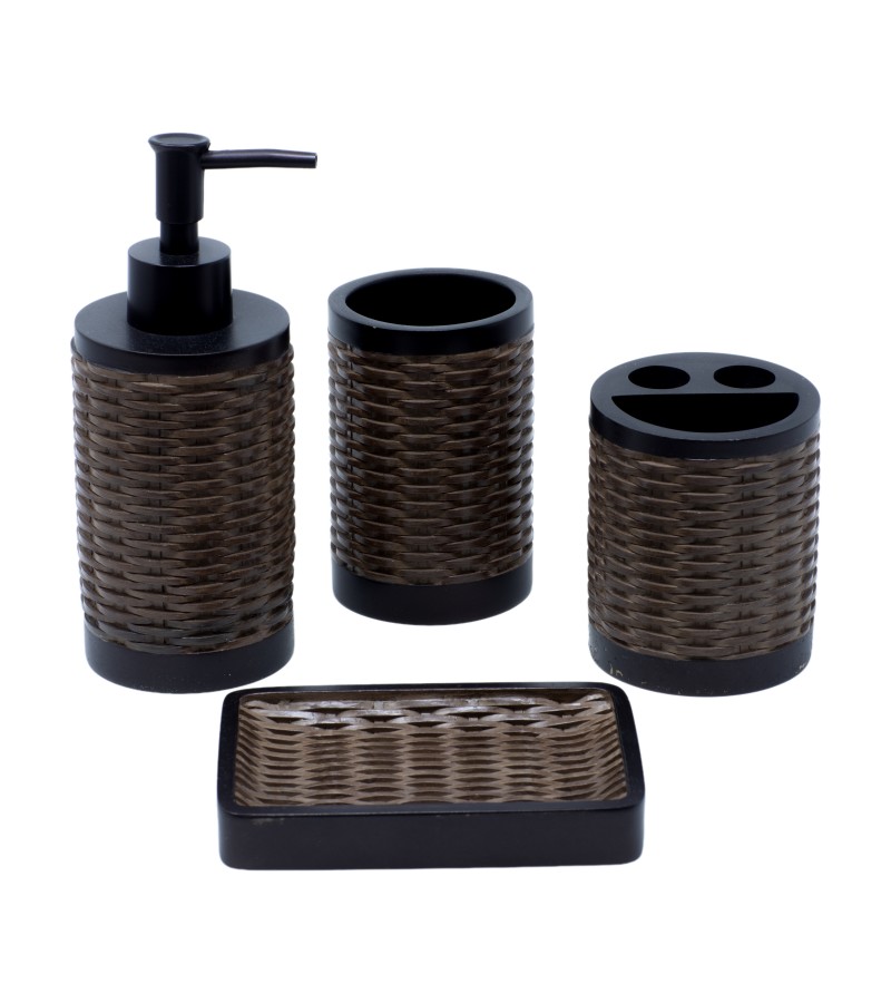 Bathroom set # DD-32 Polyresin (4 pieces)