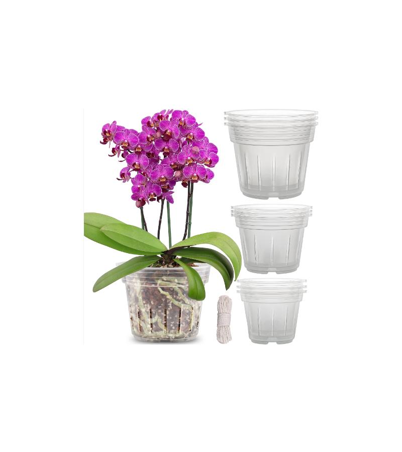 ორქიდეას ქოთანი  738 ORCHID POT NO:4  4ლ   Elif Plastic