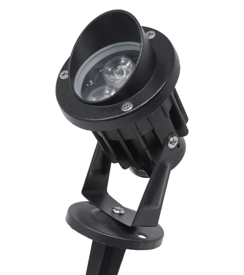 Outdoor lighting LED patio LO-96 black 3*1W