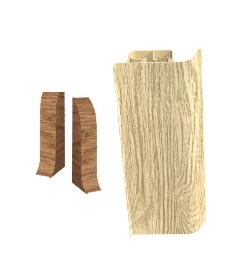 Khuf Marz.+Marj. Plinth # 8515 ДУБ ЗЕБРАНО Dekoplast