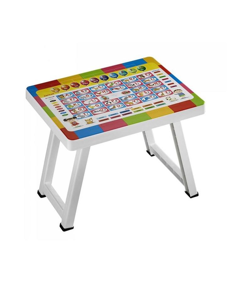 Plastic Table #2595 DYZÜSTÜ SEHPA Color. BEYAZ is bitter. SENYAYLA