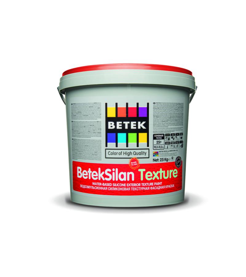 საღებავი Betek Aqusto Silan Texture 25კგ  