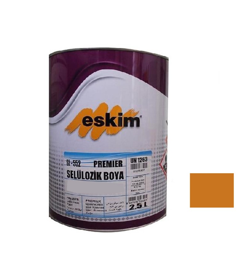 Краска Eskim Cellulozik Paint (GOLD) золотистый цвет 2,5 л