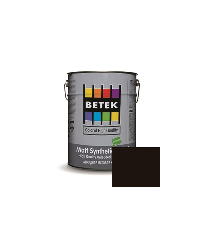 საღებავი Betek Matt Synth. Paint  0.75ლტ  #25  Black შავი