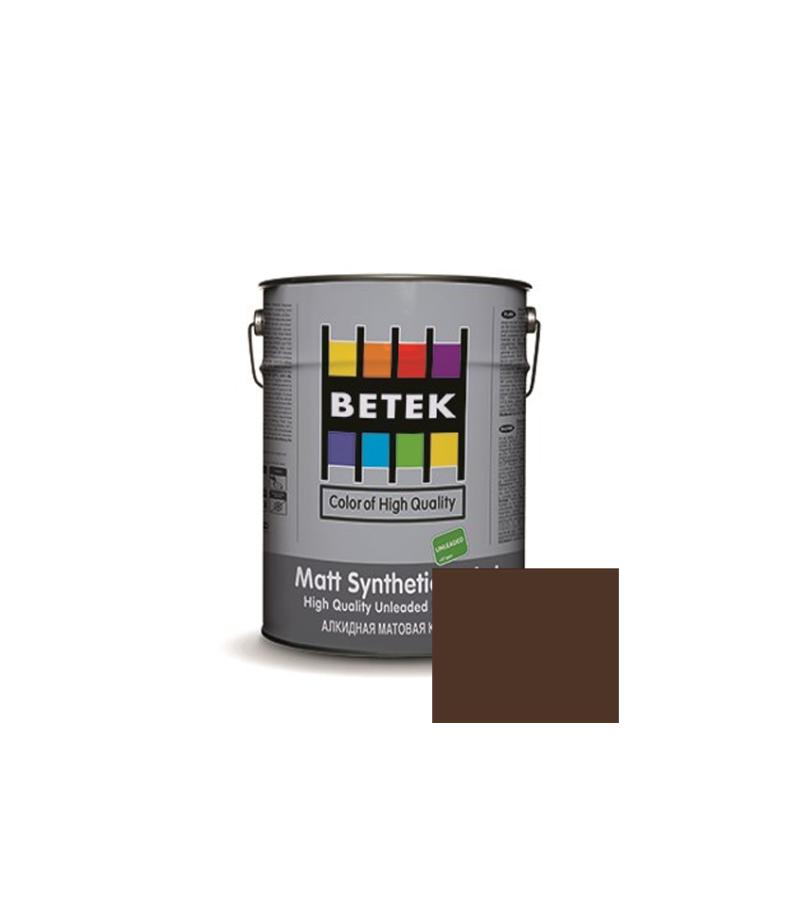 საღებავი Betek Matt Synth. Paint  0.75ლტ  #07  D.Brown