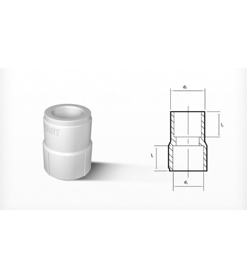 Sound suppression sewage converter 110*75 Firat